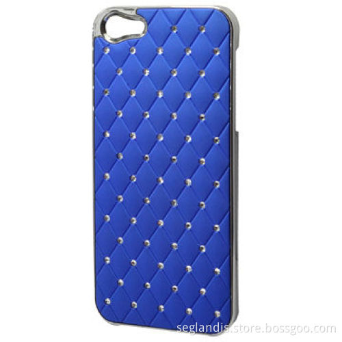 Sparkling Case for iPhone 5, Decorated with Card Slot, Various Colors are Available